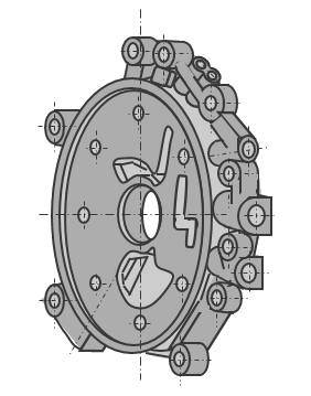 COVER-OIL PUMP